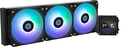 Система водяного охлаждения Zalman Alpha2 A36 ARGB Soc-AM5/AM4/1151/1200/2066/2011/1700 черный 4-pin 29.7dB Al LCD 350W Ret (ALPHA2 A36 BLACK)