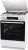 Плита Комбинированная Gorenje GKS6C71WF белый (металлическая крышка) реш.чугун
