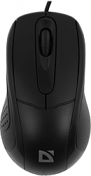 Мышь Defender Standard MB-580 черный оптическая 1000dpi USB 3but (52580)