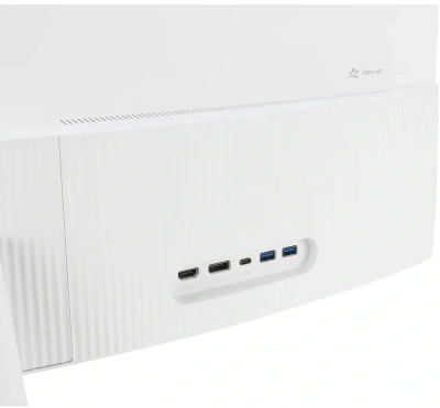 Монитор Asus 34" VU34WCIP-W черный VA LED 1ms 21:9 HDMI M/M матовая HAS 3000:1 300cd 178гр/178гр 3440x1440 100Hz DP 2K USB 5.21кг