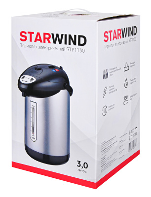 Термопот Starwind STP1130 3л. 750Вт черный