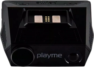 Видеорегистратор с радар-детектором Playme Hyper force GPS ГЛОНАСС черный