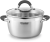 Кастрюля Rondell Flamme RDS-023 2.3л. d=18см (с крышкой) стальной