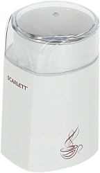 Кофемолка Scarlett SC-CG44506 150Вт сист.помол.:ротац.нож вместим.:60гр белый