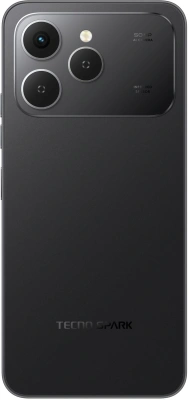 Смартфон Tecno Spark 40 256Gb 8Gb черный моноблок 3G 4G 6.78" 1080x2436 Android 14 64Mpix 802.11 a/b/g/n/ac NFC GPS GSM900/1800 GSM1900 Protect