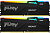 Память DDR5 2x16GB 5600MHz Kingston KF556C36BBEAK2-32 Fury Beast Expo RGB RTL Gaming PC5-44800 CL36 DIMM 288-pin 1.25В kit single rank с радиатором Ret