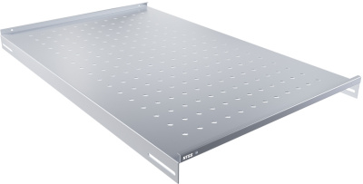 Полка стационарная NTSS NTSS-FS-1000 1U нагр.:60кг. 19" 750мм серый (упак.:1шт)