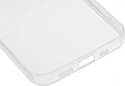 Чехол (клип-кейс) BoraSCO для Apple iPhone 13 Pro прозрачный (40438)