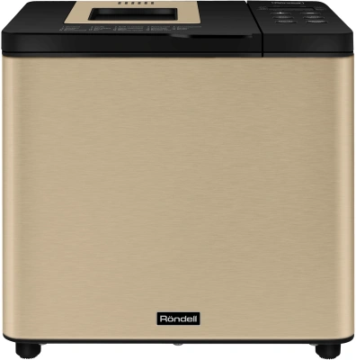 Хлебопечь Rondell RDE-1642 600Вт черный/золотистый