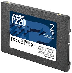 Накопитель SSD Patriot SATA-III 2TB P220S2TB25 P220 2.5"