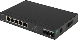 Коммутатор Tenda TEM2007X (L2) 5x2.5Гбит/с 2SFP+ неуправляемый
