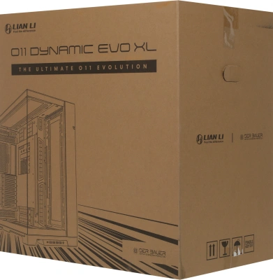 Корпус Lian-Li O11 Dynamic EVO XL белый без БП ATX 11x120mm 9x140mm 4xUSB3.0 audio