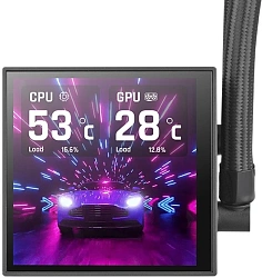Система водяного охлаждения Thermaltake LB360 Ultra Soc-AM5/AM4/1200/1700/1851 черный 4-pin 30.6-32.5dB Al Ret (CL-W507-PL12SW-A)