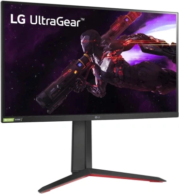Монитор LG 27" UltraGear 27GP850-B черный IPS LED 16:9 HDMI матовая HAS Piv 1000:1 400cd 178гр/178гр 2560x1440 165Hz G-Sync FreeSync Premium DP 2K USB 6.3кг