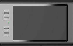 Графический планшет Huion HS95 USB черный