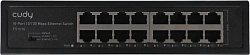 Коммутатор Cudy FS1016 (L2) 16x100Мбит/с неуправляемый