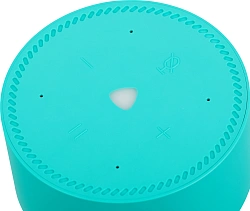 Умная колонка Yandex Станция Лайт Алиса бирюзовый 5W 1.0 BT 10м (YNDX-00025G)