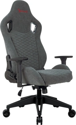 Кресло игровое A4Tech Bloody GC-770 серый соты с подголов. крестов. металл (комплект 1шт)