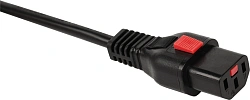 Шнур питания Lanmaster LAN-PP13L/SH-1.5-BK C13-Schuko проводник.:3x0.75мм2 1.5м 220В 10А черный