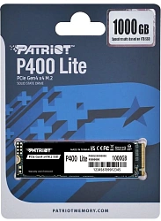Накопитель SSD Patriot PCIe 4.0 x4 1TB P400LP1KGM28H P400 Lite M.2 2280