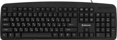 Клавиатура Defender Office HB-910 черный USB
