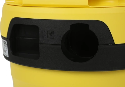 Строительный пылесос Karcher WD 2 Plus V-12/6/18/C 1000Вт (уборка: сухая/влажная) желтый