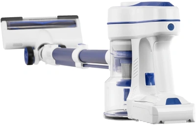 Пылесос Kitfort КТ-5512 120Вт синий/белый