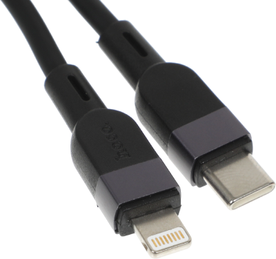 Кабель Hoco X109 IP PD 36339(L=3M) USB Type-C (m)-Lightning (m) 1м черный