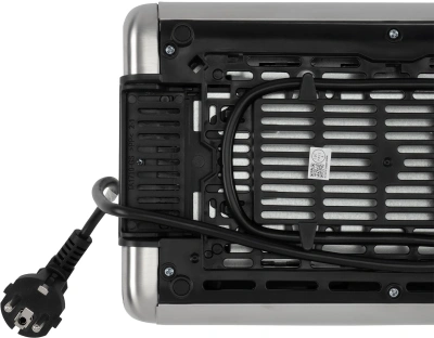 Тостер Hyundai HYT-3305 800Вт черный/серебристый