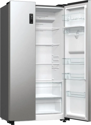 Холодильник Gorenje NRR9185EAXLWD 2-хкамерн. серебристый мат. инвертер