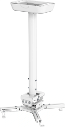 Кронштейн для проектора Cactus CS-PROF021M-WT белый макс.35кг потолочный поворот и наклон