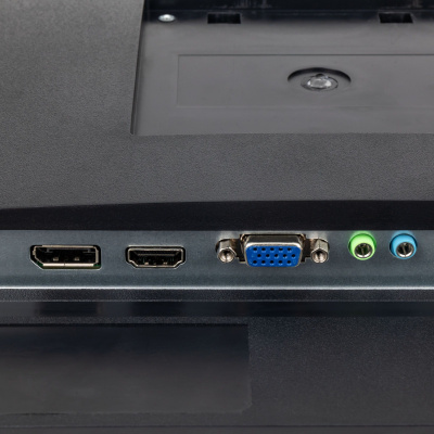Монитор Hiper 23.8" EasyView HS2401H черный IPS LED 5ms 16:9 HDMI M/M матовая HAS 250cd 178гр/178гр 1920x1080 75Hz FreeSync VGA DP FHD 4.45кг