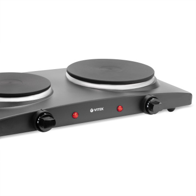 Плита Электрическая Vitek VT-3704 черный (настольная)