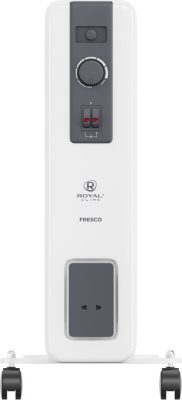 Радиатор масляный Royal Clima ROR-FR7-1500M 1500Вт белый/черный