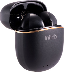 Гарнитура вкладыши Infinix XBuds XE23 черный беспроводные bluetooth в ушной раковине (10311756)