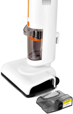 Пылесос паровой Kitfort КТ-5157-2 1000Вт белый/оранжевый