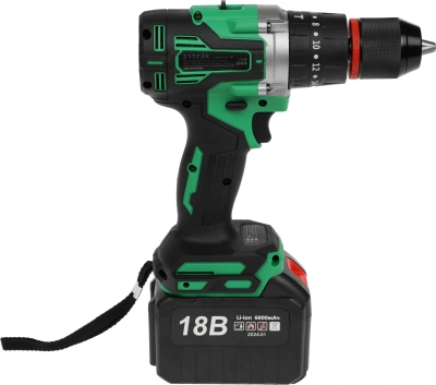 Дрель-шуруповерт Zitrek Green Impact 18V 1800Вт аккум. патрон:быстрозажимной (кейс в комплекте) (063-4046)