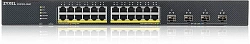Коммутатор Zyxel NebulaFlex XGS1935-28HP-EU0101F (L2+) 24x1Гбит/с 4SFP+ 24PoE+ 375W управляемый