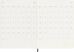Еженедельник Moleskine CLASSIC SOFT WKNT XL 190х250мм 144стр. мягкая обложка черный