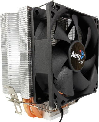 Устройство охлаждения(кулер) Aerocool Verkho 3 Soc-AM5/AM4/1200/1700/1851 черный 4-pin 15-24dB Al+Cu 120W 530gr Ret