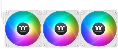 Вентилятор для корпуса Thermaltake CT120 EX Sync ARGB 120х120x25 белый 4-pin 28.5дБ (упак.:3шт) (CL-F190-PL12SW-A) Ret