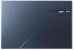 Ноутбук Acer Swift Edge 16 AI SFE16-I51-76RR Core Ultra 7 355 16Gb SSD512Gb Intel Graphics 16" OLED 2.8K (2880x1800) без ОС blue WiFi BT Cam 5614mAh (NX.JVNCD.001)
