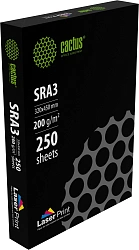 Бумага Cactus CS-LPSRA3200250 SRA3 марка A/200г/м2/250л./белый CIE170% для лазерной печати