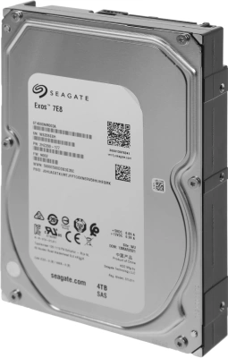 Жесткий диск Seagate SAS 3.0 4TB ST4000NM003A Server Exos 7E8 512E (7200rpm) 256Mb 3.5"