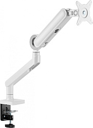 Кронштейн для мониторов Ultramounts UM719W белый 17"-35" макс.10.5кг крепление к столешнице поворот и наклон