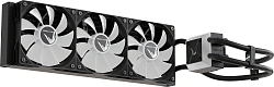 Система водяного охлаждения Formula Ice Jet Vision 360 ARGB Soc-AM5/AM4/1200/2066/1700/1851 черный 4-pin 1-27dB Al+Cu LCD 315W 2020gr Ret (ICE JET VISION 360 BK)