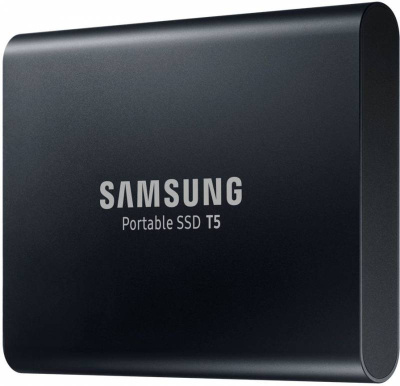 Накопитель SSD Samsung USB-C 1Tb MU-PA1T0B/WW T5 1.8" черный
