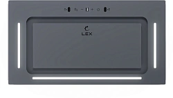 Вытяжка встраиваемая Lex Aura 600 Inverter GR серый управление: сенсорное (1 мотор)