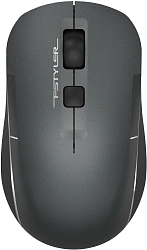 Мышь A4Tech Fstyler FB26CS Air2 серый/черный оптическая 2000dpi silent беспров. BT/Radio USB для ноутбука 4but (FB26CS AIR2 SMOKY GREY)