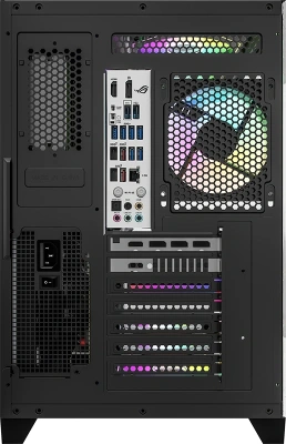 Корпус Formula Crystal Z6 Floe черный без БП ATX 4x120mm 2xUSB3.0 1xUSB3.1 audio bott PSU